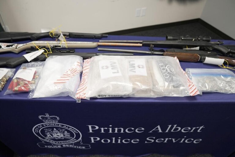 Prince Albert Police seize drugs, guns and find illegal cannabis grow op