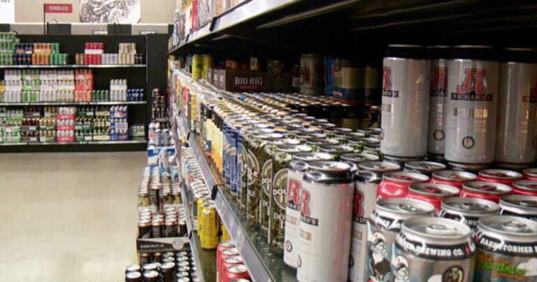 Booze sales down, weed sales up in Alberta