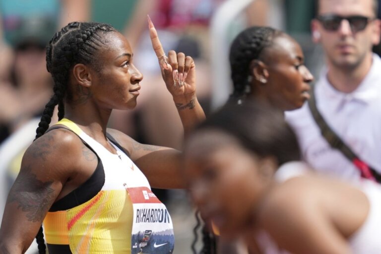 Sprinter Sha’Carri Richardson arrested at Washington airport on a domestic violence offense