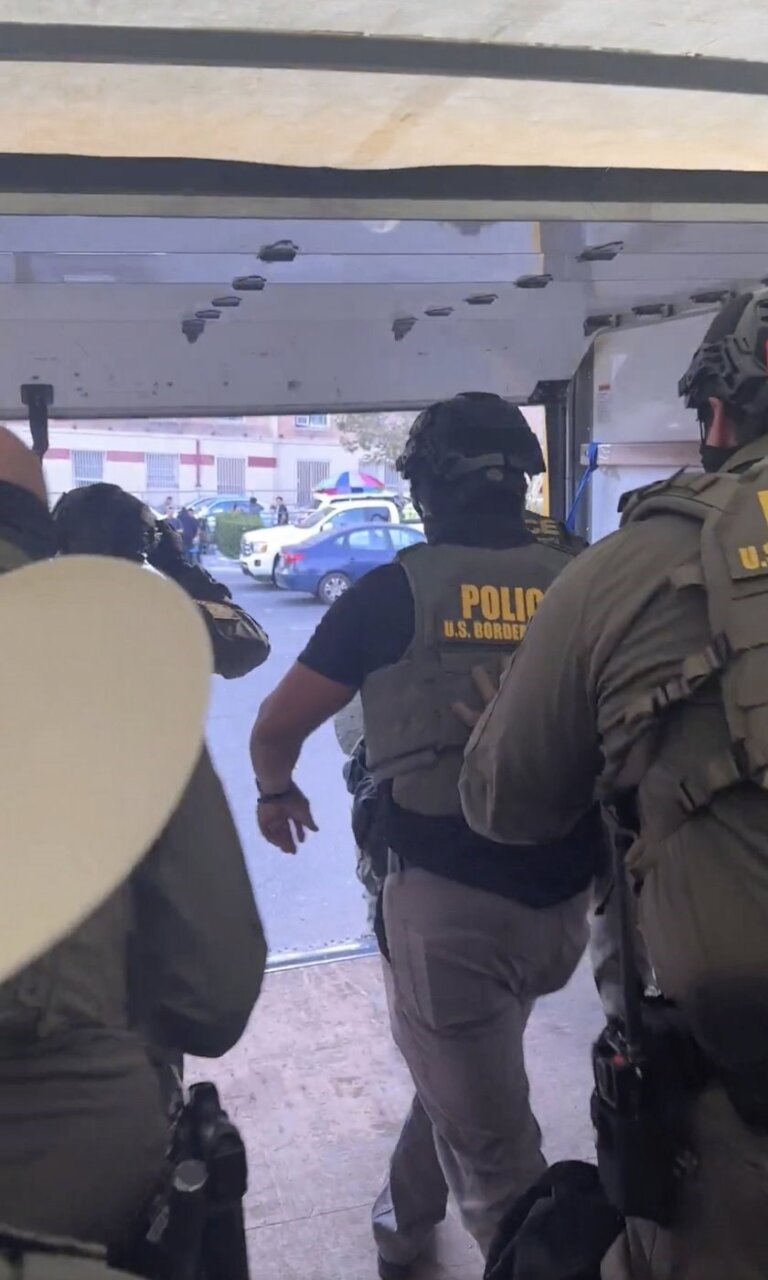 Federal agents hid in back of rental truck at start of raid outside LA Home Depot