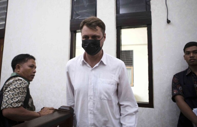 Indonesian court sentences Ukrainian man to life for producing illegal drugs in Bali
