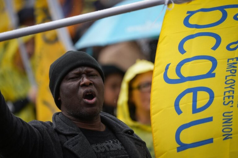 Store action forces delay of coroners’ inquest as B.C. public workers expand pickets