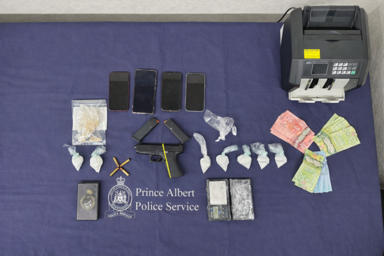 Three charged in Prince Albert drug trafficking investigation
